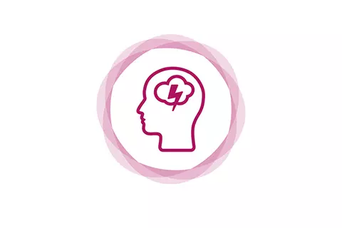 Icon psychische Ursachen von Vergesslichkeit