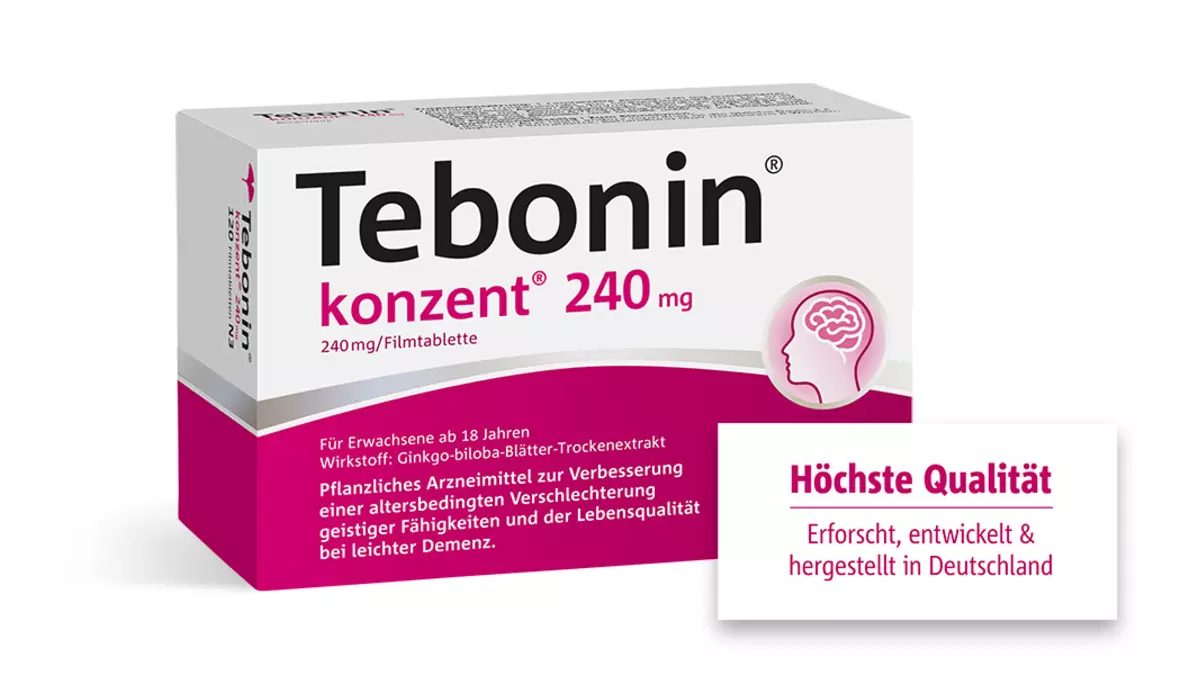 Was ist der Unterschied zwischen Tebonin 120 und Tebonin 240?